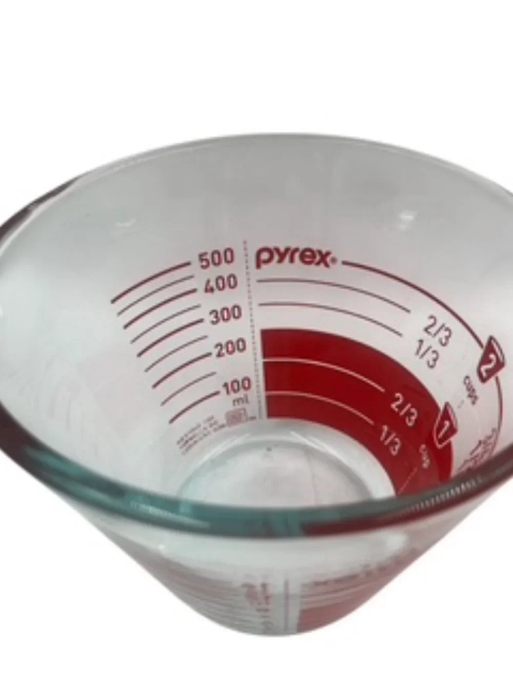 Vintage Pyrex measuring cups set of 2 - 1 Cup & 2 Cup